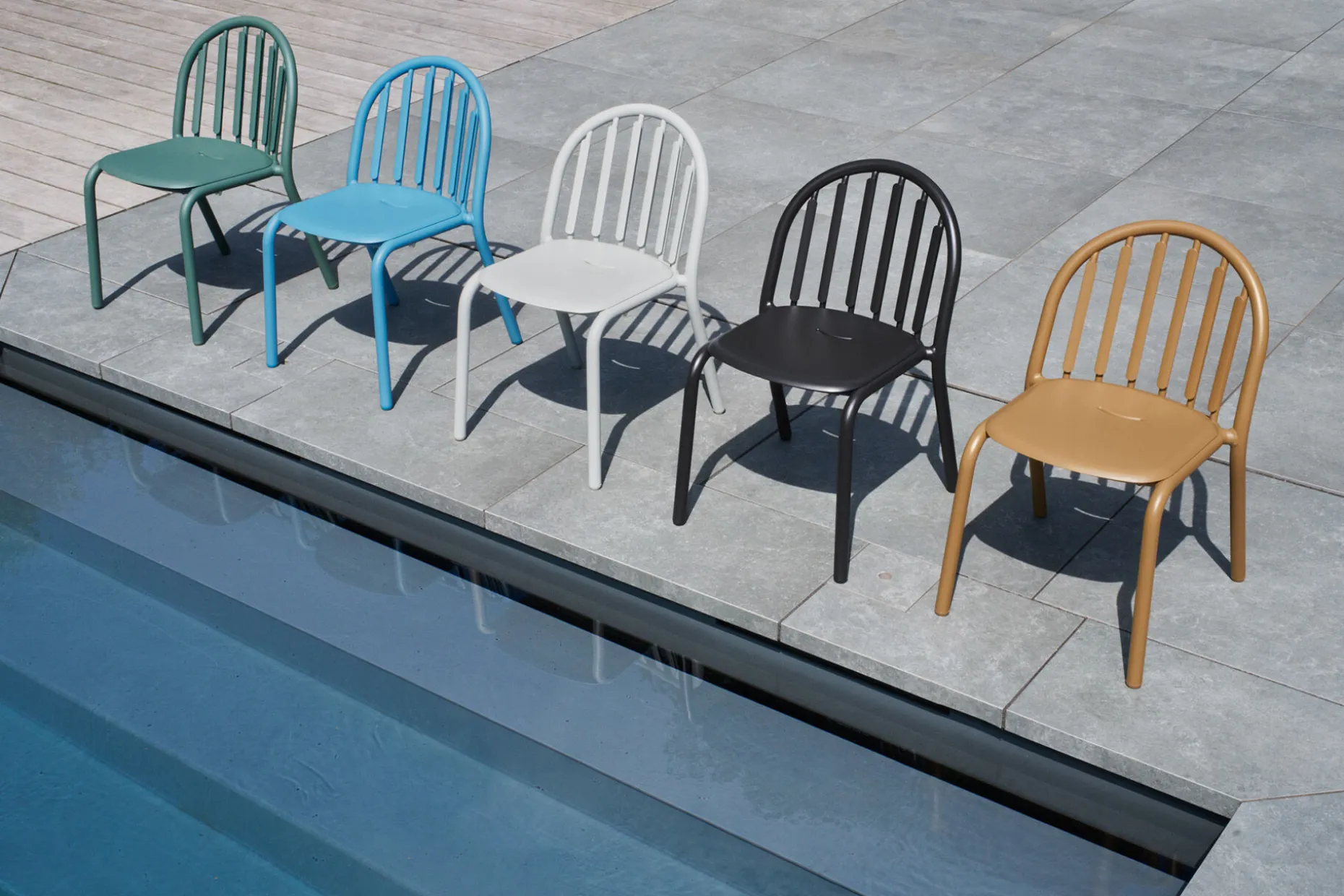 Fred's Chair Chaise de jardin, marron, 52x56x80.5 cm