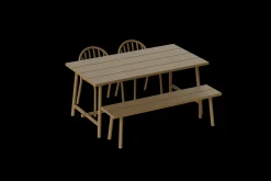 Fred's Medium Table Table de jardin, marron, 170x90x76 cm