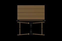 Fred's Medium Table Table de jardin, marron, 170x90x76 cm