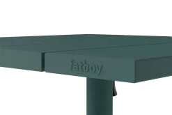 Fred's Square Bistreau Petite table de jardin carrée, vert, 80x80x76 cm
