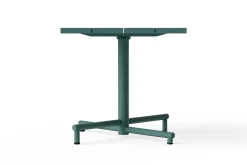 Fred's Square Bistreau Petite table de jardin carrée, vert, 80x80x76 cm