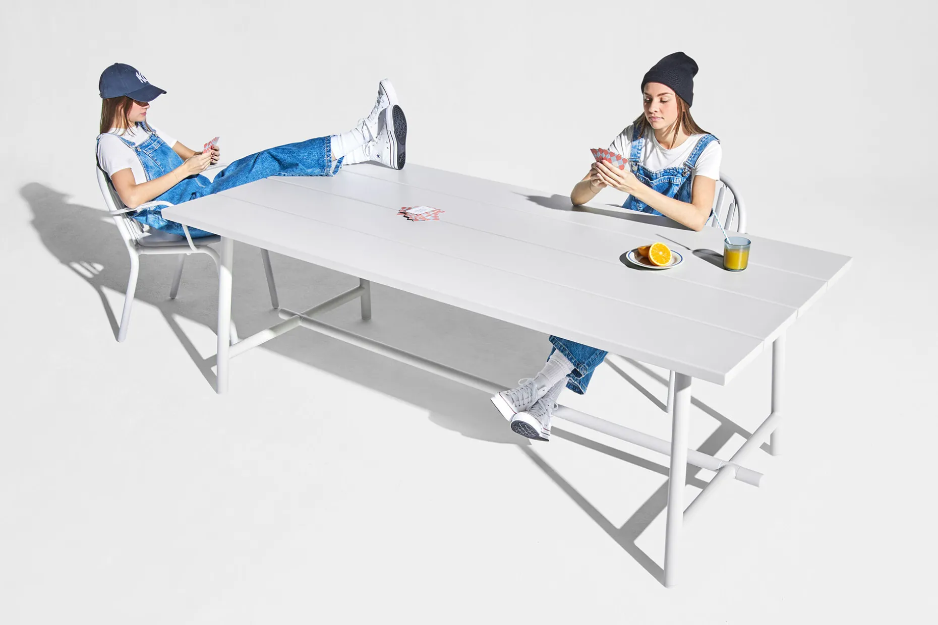 Fred's Table Table de jardin, 220x100x76 cm