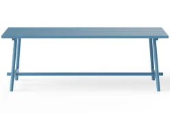 Fred's Table Table de jardin, bleu, 220x100x76 cm