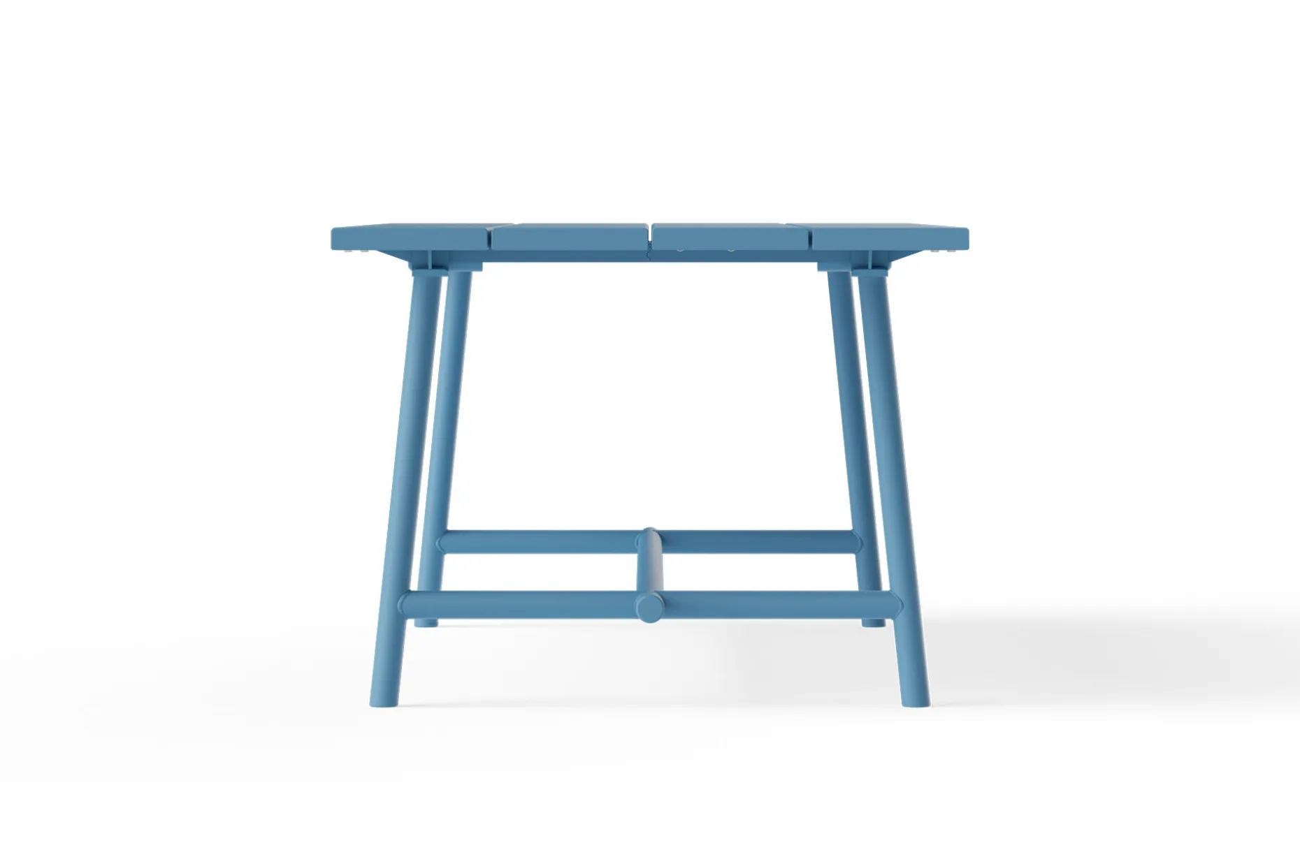 Fred's Table Table de jardin, bleu, 220x100x76 cm