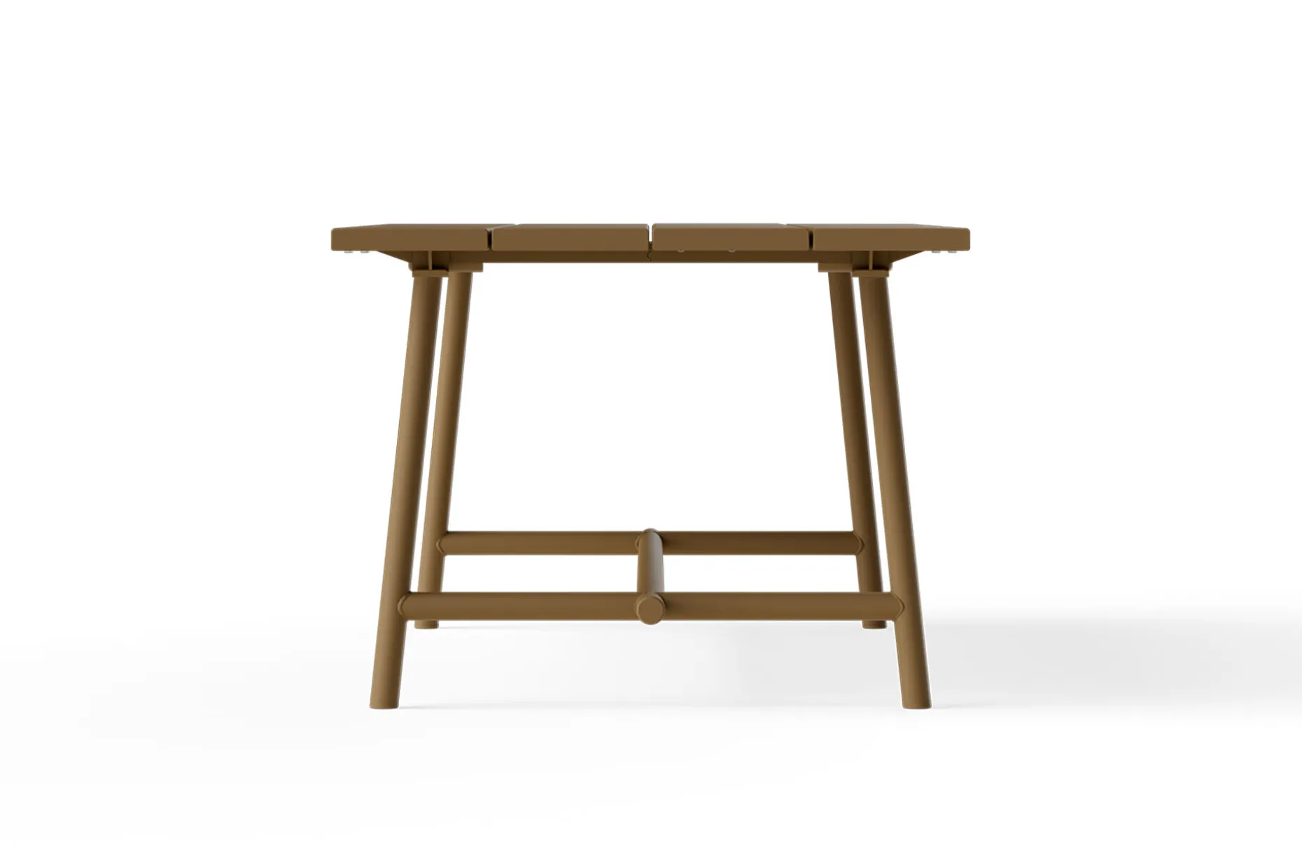 Fred's Table Table de jardin, marron, 220x100x76 cm