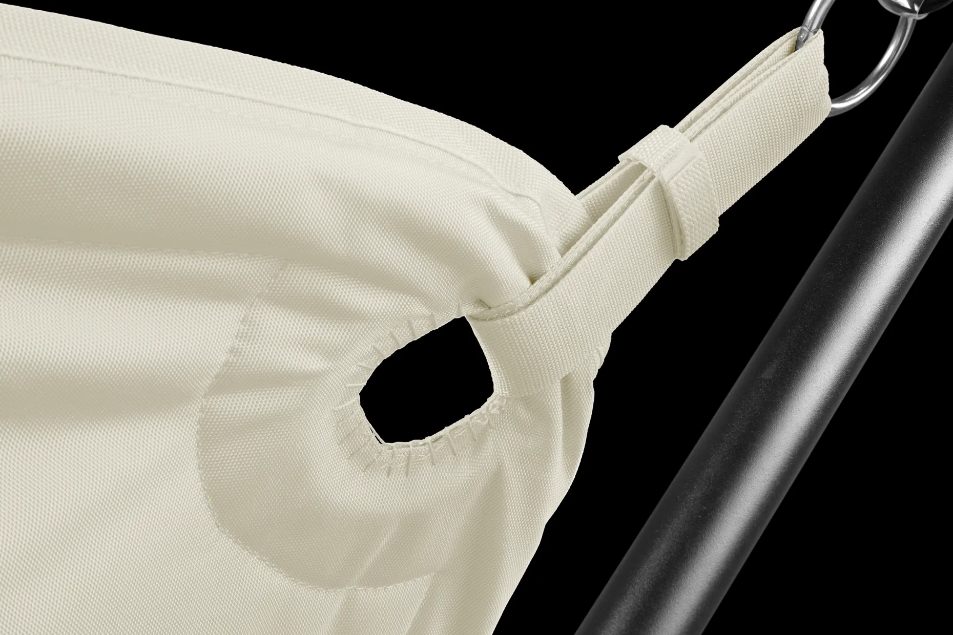 Headdemock Cream Hamac avec support, 270x138x110 cm