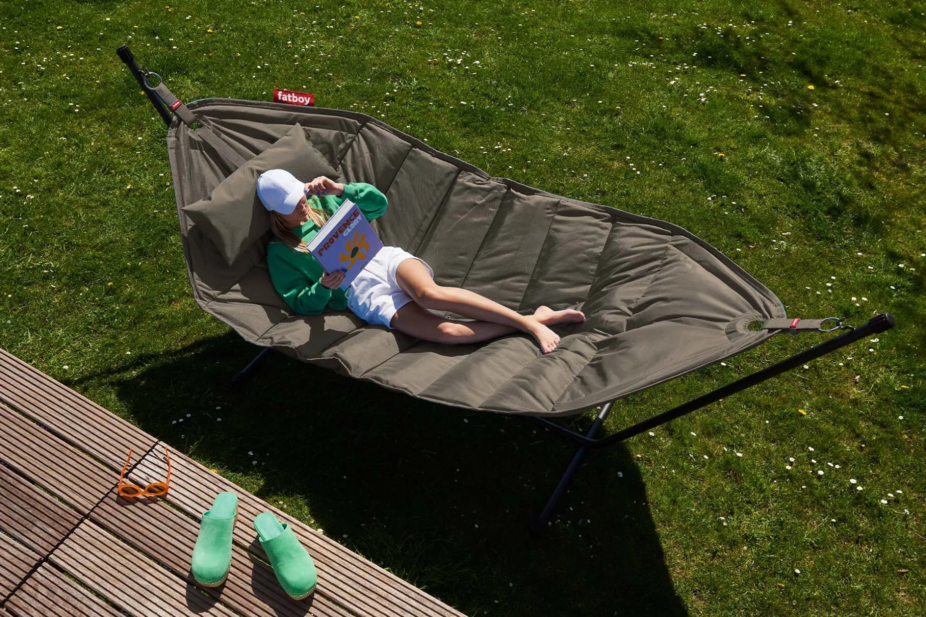 Headdemock Deluxe Headdemock Superb incl. coussin et housse, 270x138x110 cm