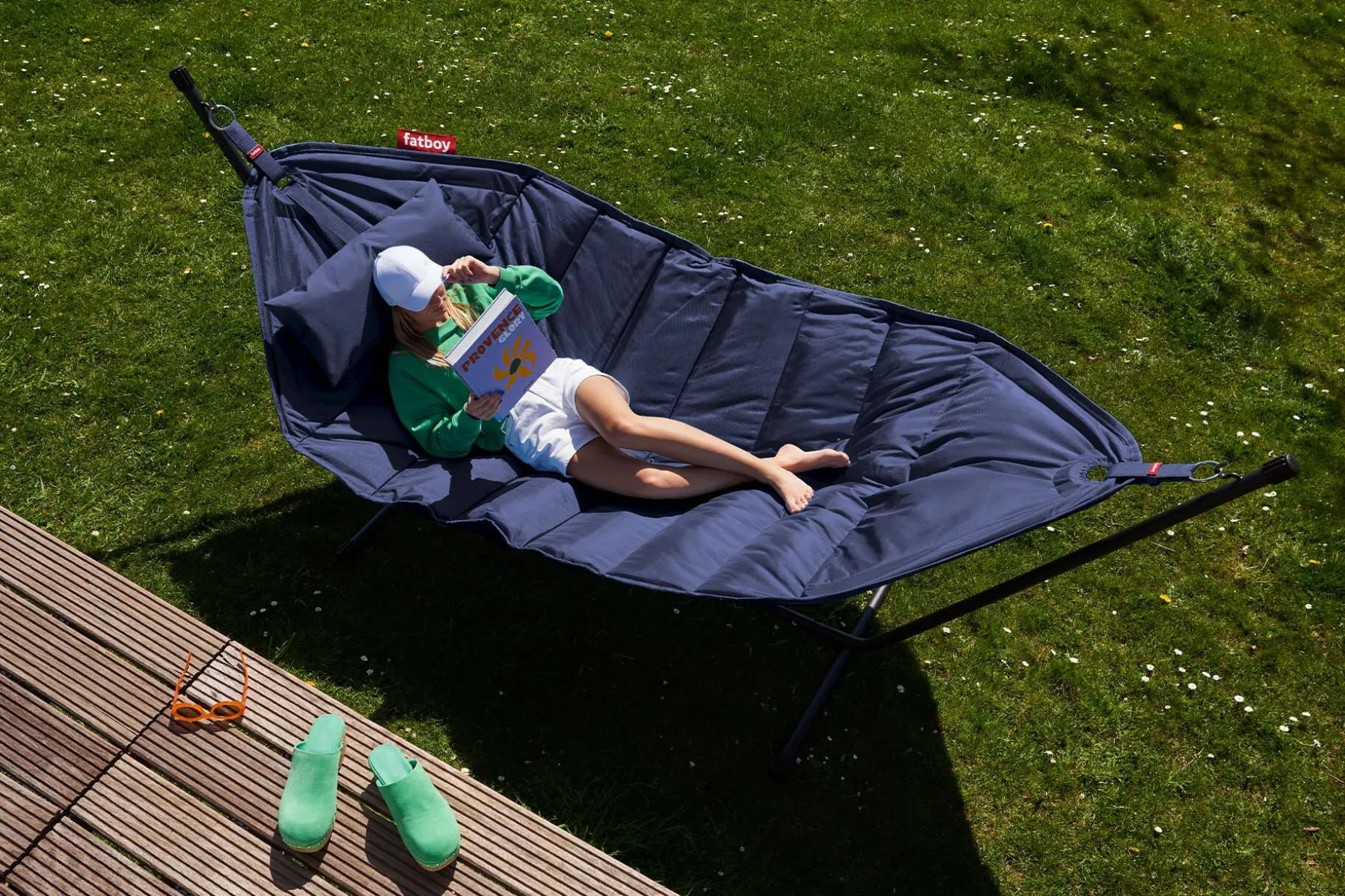 Headdemock Deluxe Headdemock Superb incl. coussin et housse, 270x138x110 cm