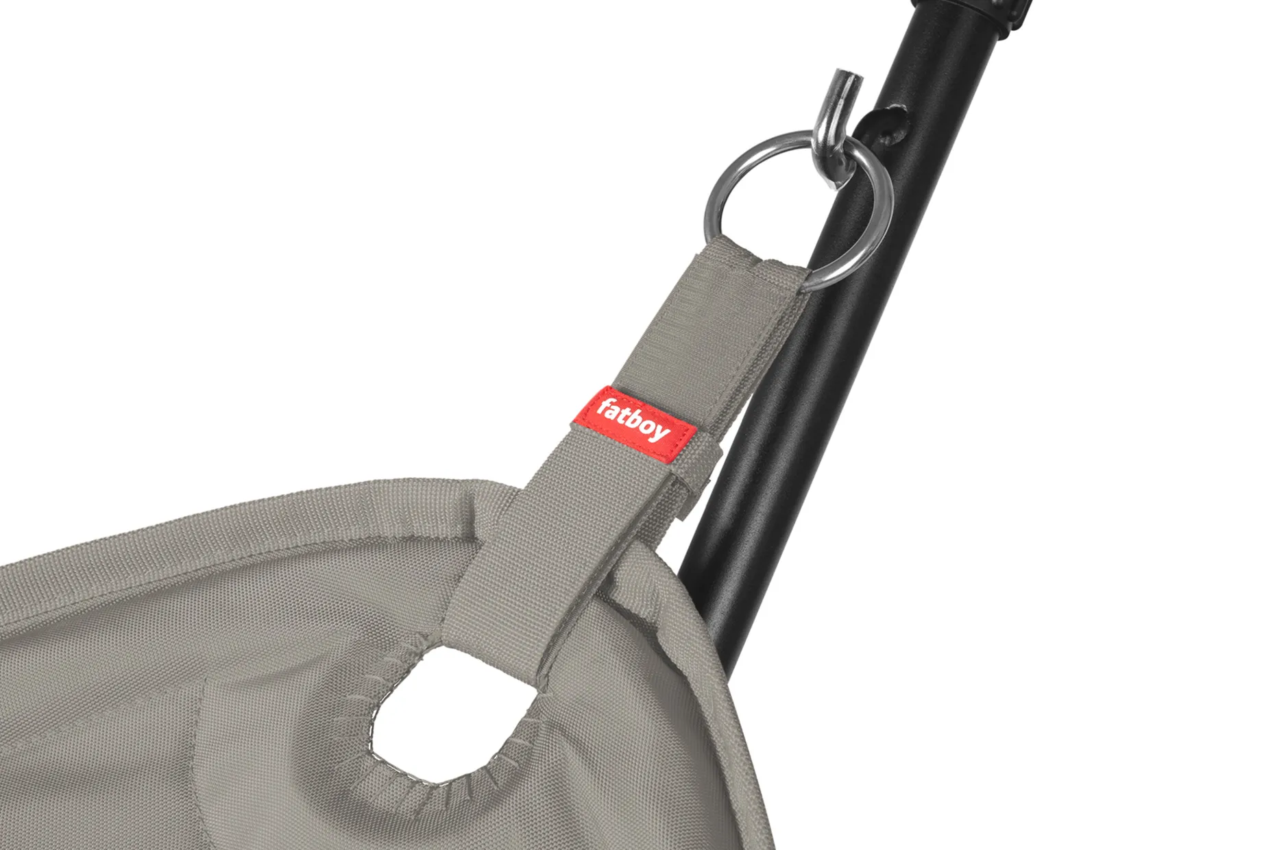 Headdemock Superb Grey Taupe Hamac avec support, 270x138x110 cm