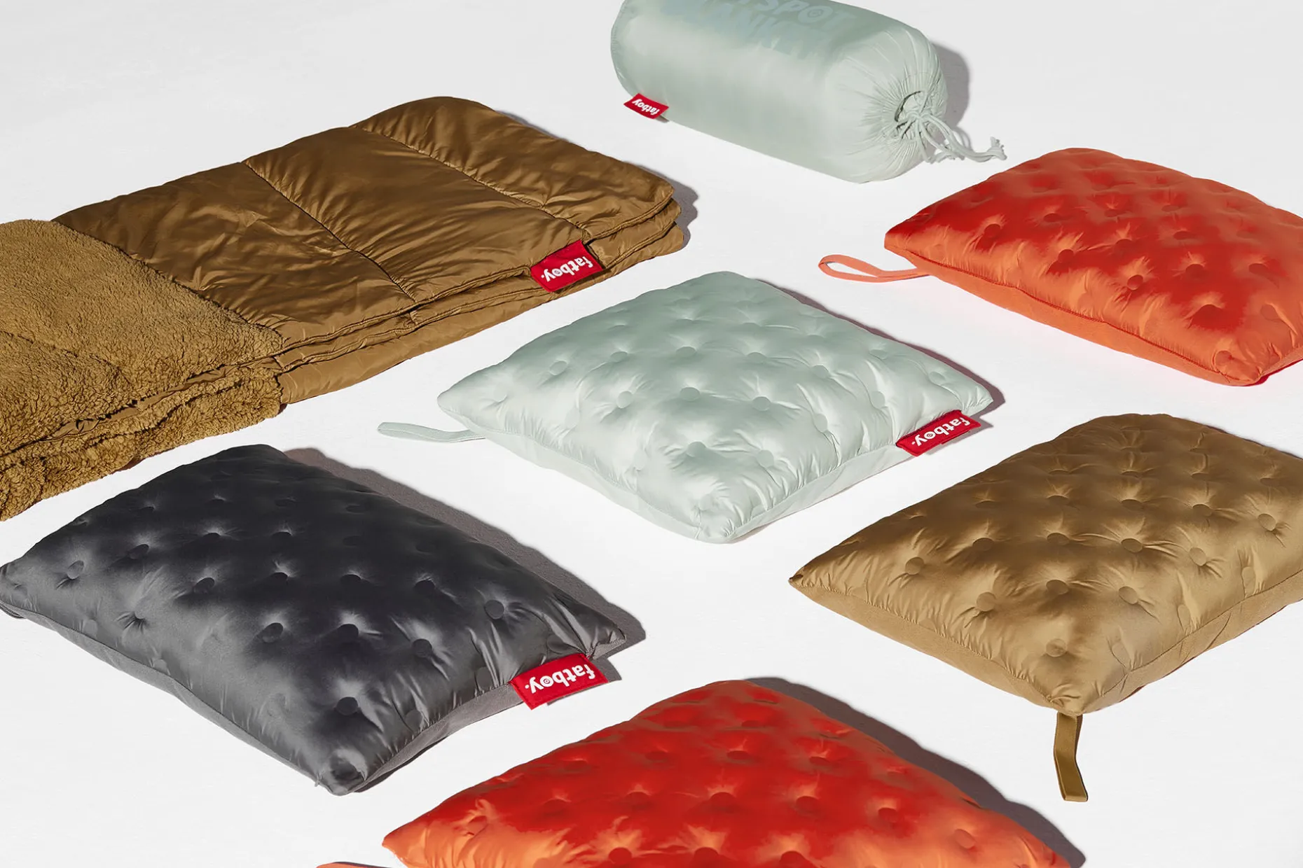 Hotspot Pillow Quadro Coussin chauffant, gris, 45x45x17.5 cm