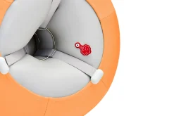 Humpty Outdoor Tables basses d'extérieur, orange, 65x65x35 cm