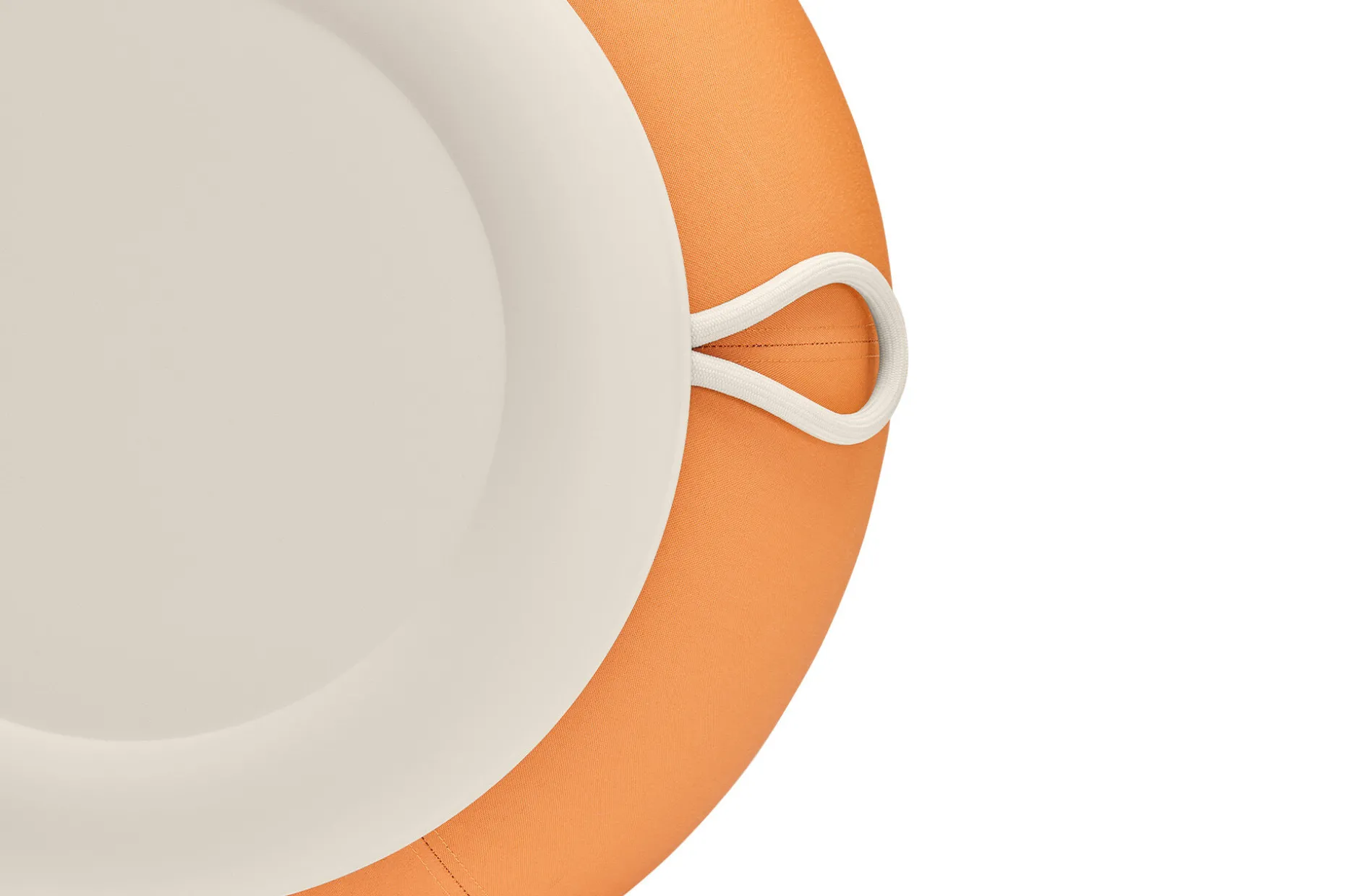 Humpty Outdoor Tables basses d'extérieur, orange, 65x65x35 cm