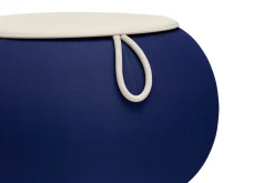 Humpty Outdoor Tables basses d'extérieur, bleu, 65x65x35 cm
