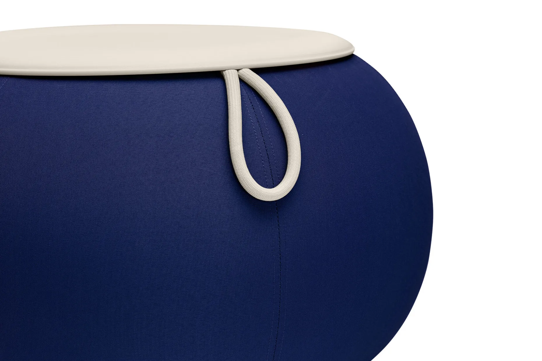 Humpty Outdoor Tables basses d'extérieur, bleu, 65x65x35 cm