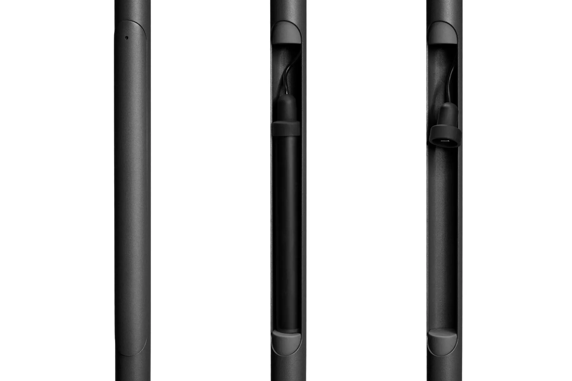 Jolly Trolley Table de bar mobile, black, 78x55x200 cm