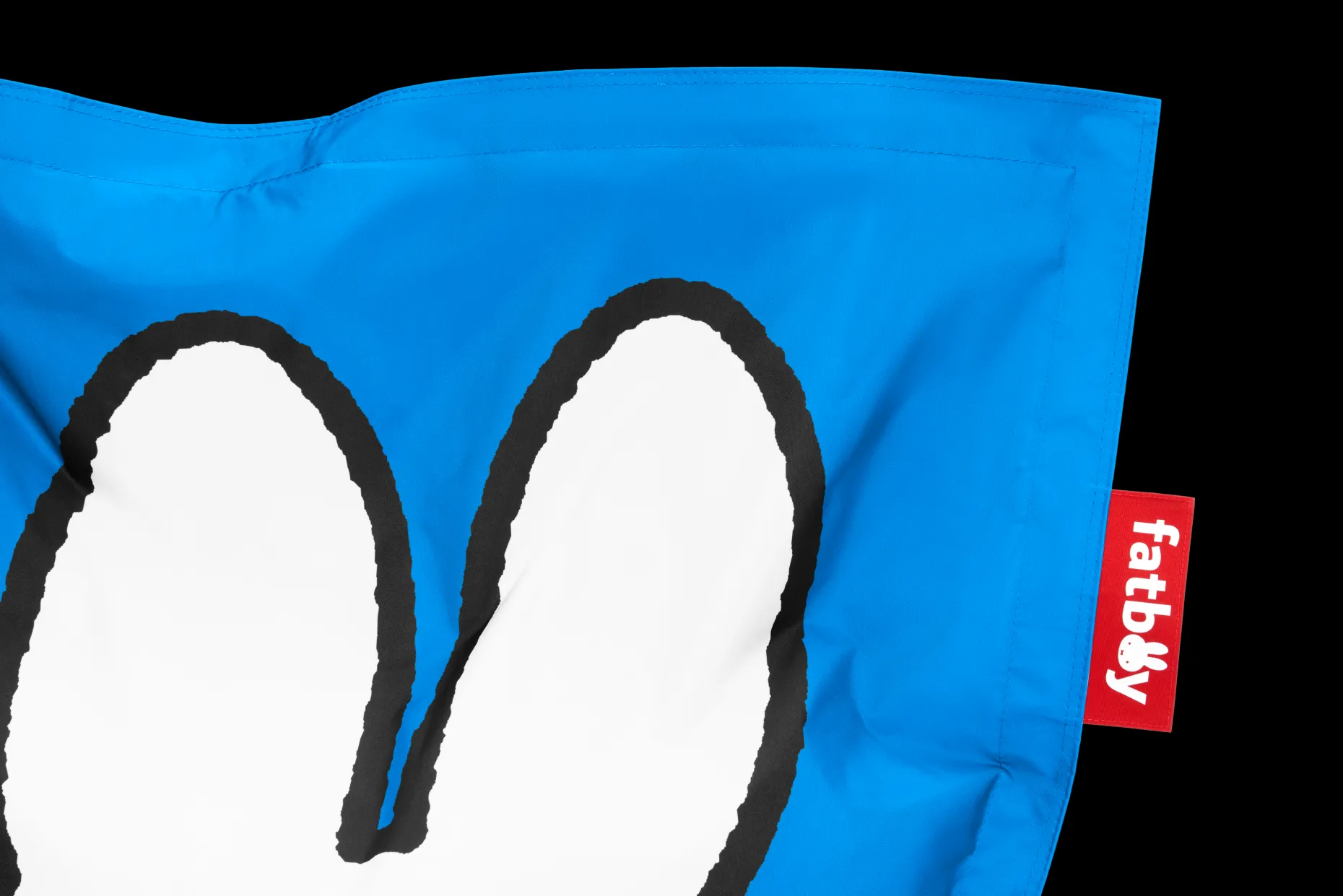 Junior Nylon x Miffy / Boris Pouf géant Miffy, bleu, 130x100 cm