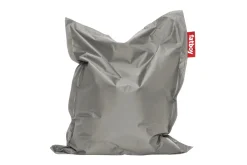 Junior Pouf pour enfant, argent, 100x130 cm