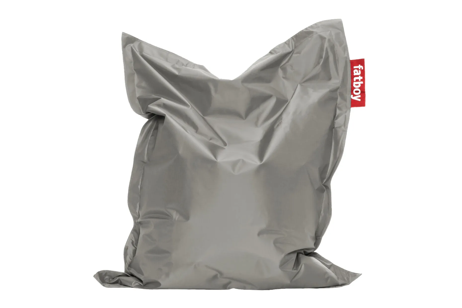 Junior Pouf pour enfant, argent, 100x130 cm
