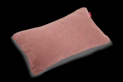 King Pillow Cord Coussin décoratif, rose, 66x40 cm