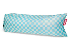 Lamzac 3.0 Pouf gonflable, blanc, 185x83x50 cm