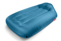 Lamzac L Pouf gonflable, bleu, 190x105x45 cm