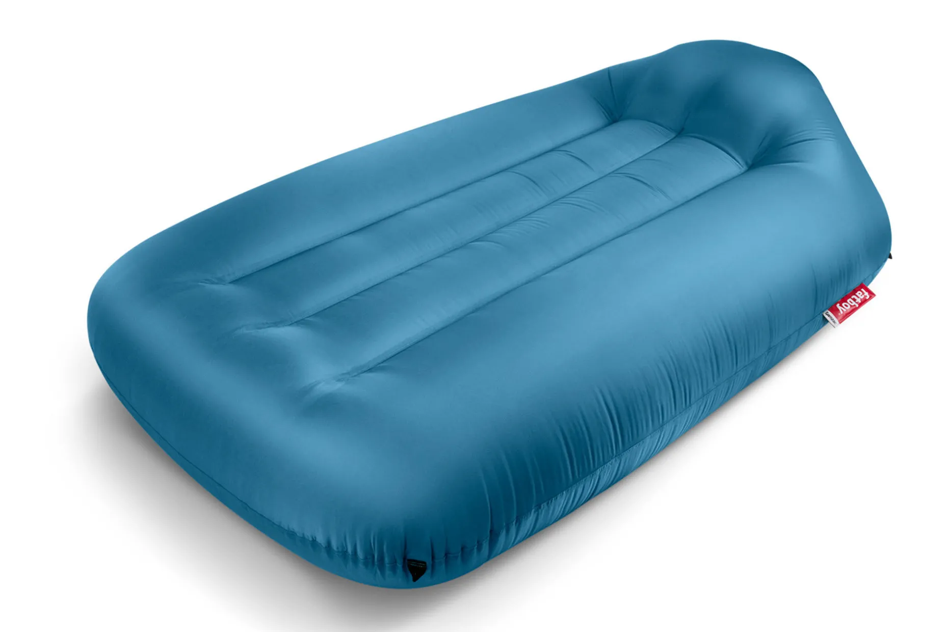 Lamzac L Pouf gonflable, bleu, 190x105x45 cm