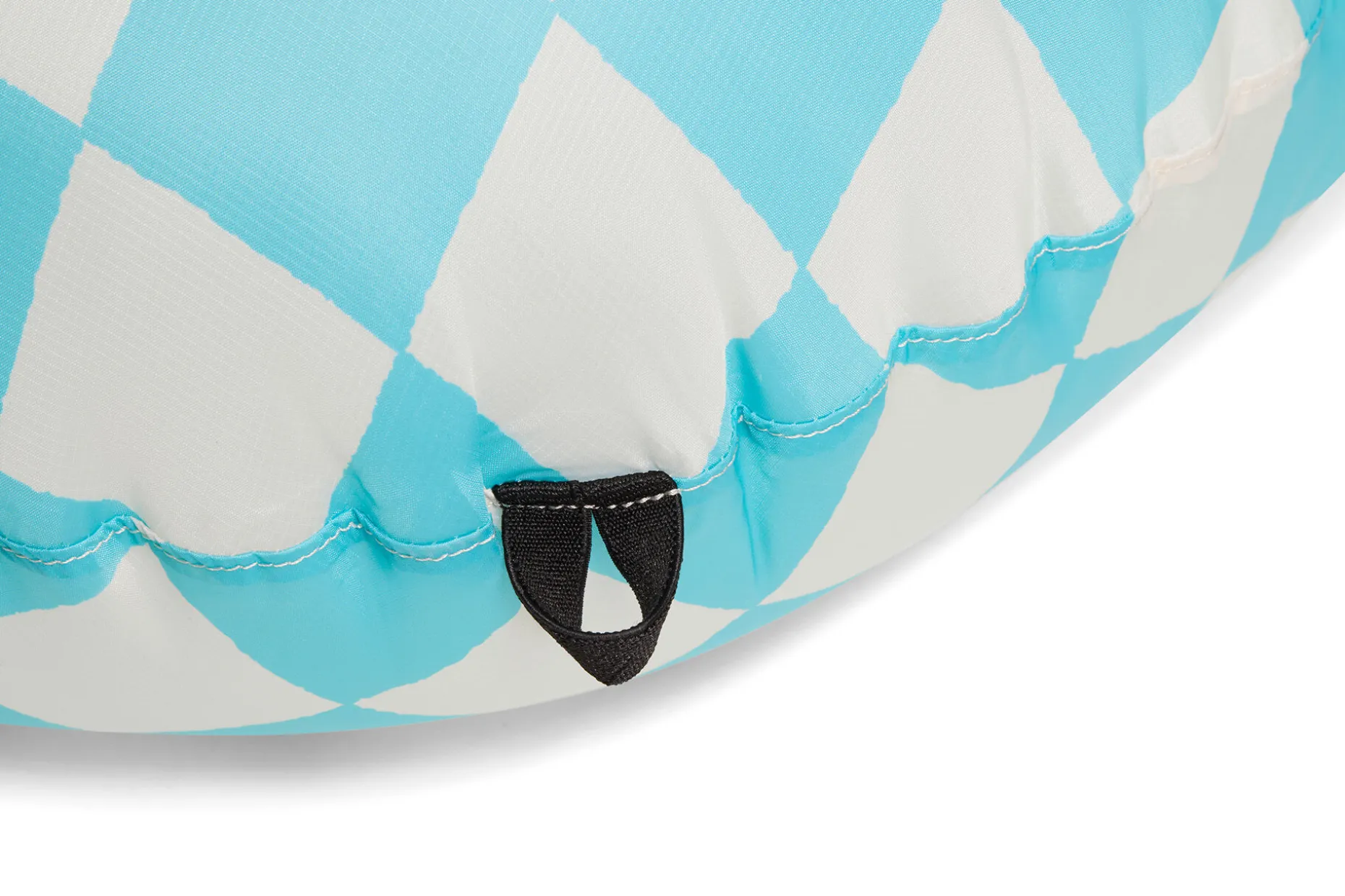 Lamzac L Pouf gonflable, blanc, 190x105x45 cm