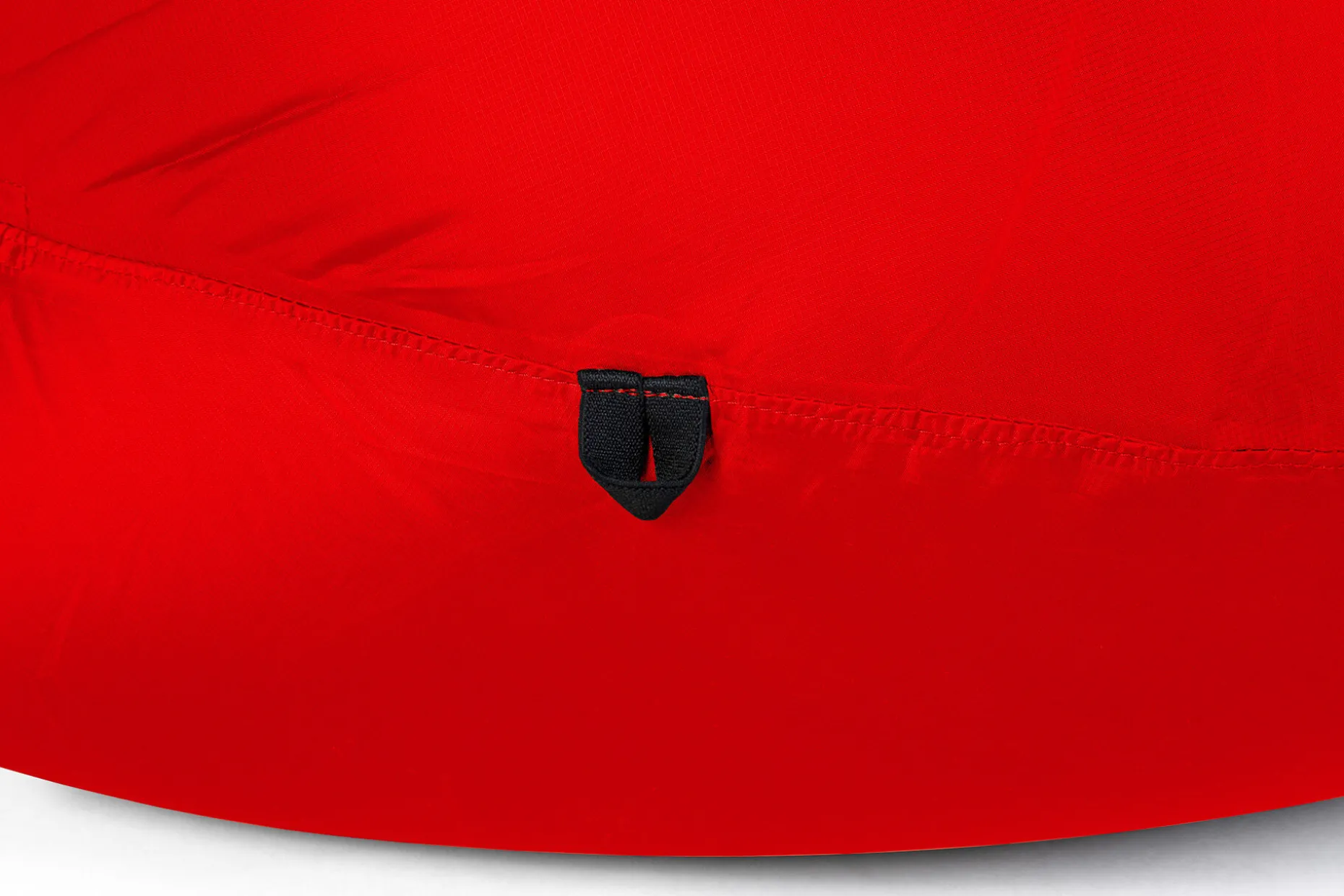 Lamzac L Pouf gonflable, rouge, 190x105x45 cm