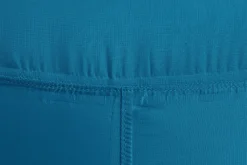 Lamzac O Pouf gonflable, bleu, 110x103x62 cm