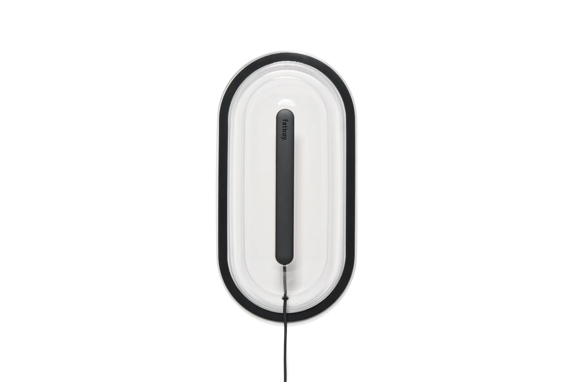 Led's Strip Applique murale, black, 36.5x18.9x7 cm