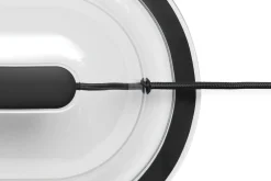 Led's Strip Applique murale, black, 36.5x18.9x7 cm