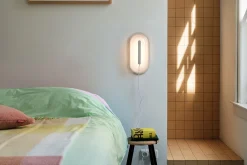 Led's Strip Applique murale, beige, 36.5x18.9x7 cm