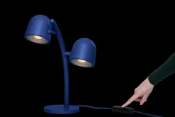 Little Lebow Lampe de table dimmable, bleu, 17x29.2x42 cm