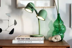 Little Lebow Lampe de table dimmable, vert, 17x29.2x42 cm