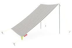 Miasun Tente de plage portable, gris, 330x190x140 cm