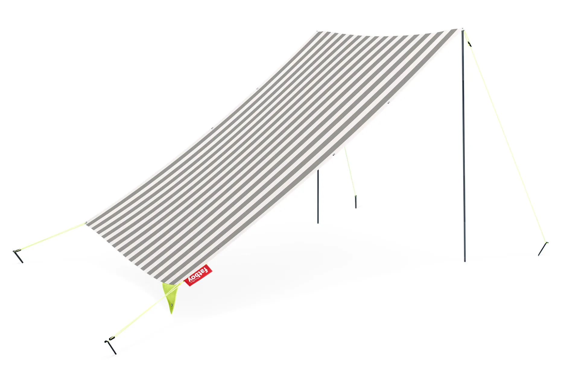 Miasun Tente de plage portable, gris, 330x190x140 cm
