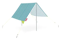 Miasun Tente de plage portable, vert, 330x190x140 cm