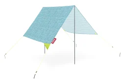 Miasun Tente de plage portable, bleu, 330x190x140 cm