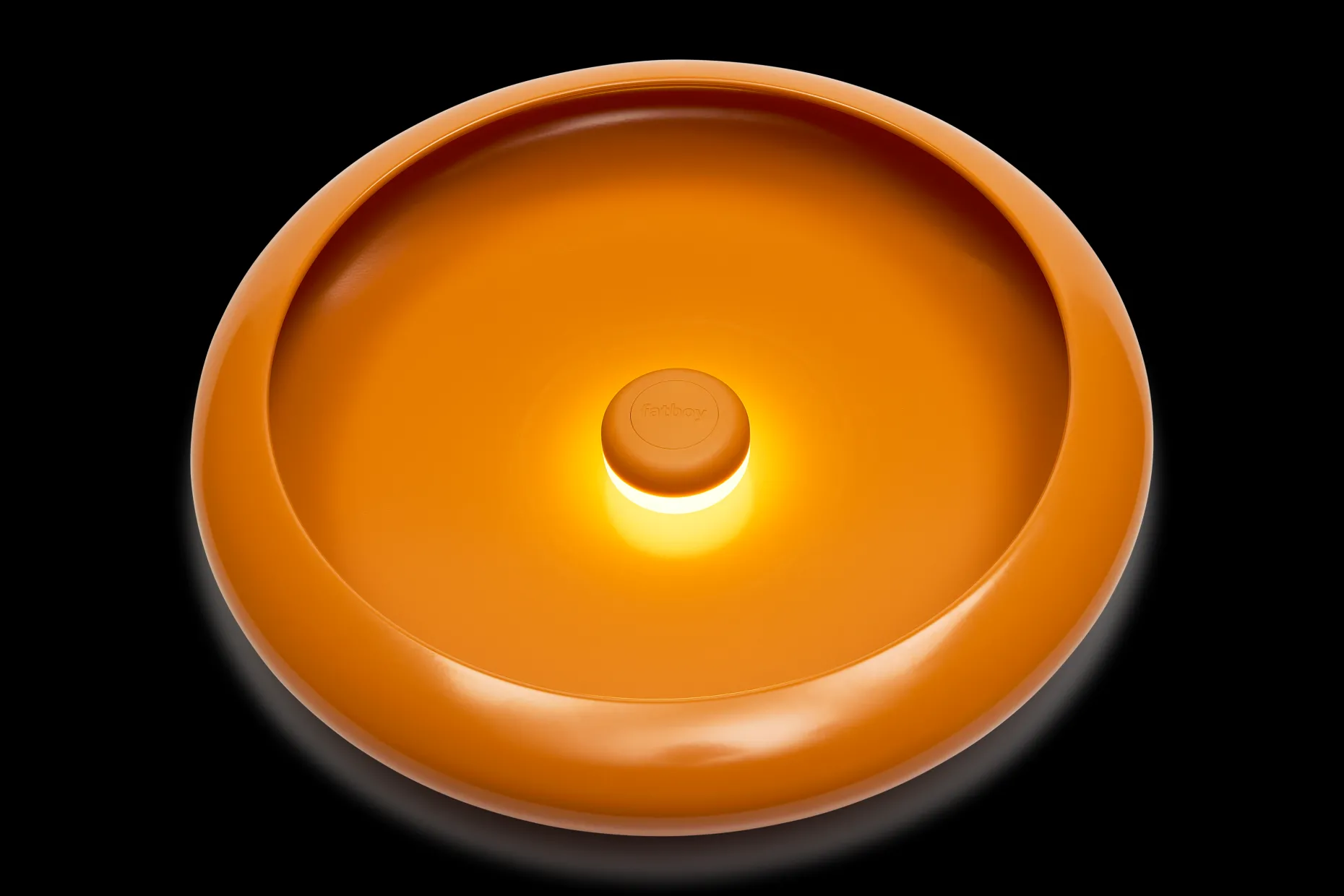 Oloha Large Applique murale, orange, 37.5x37.5x8.2 cm