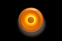 Oloha Small Applique murale, orange, 22.5x22.5x6.1 cm