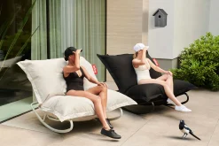 Original Outdoor Pouf d'extérieur, gris, 134x180 cm