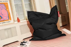Original Pouf d'intérieur, black, 140x180 cm