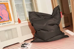 Original Pouf d'intérieur, gris, 140x180 cm