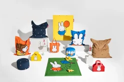 Original Slim Cord x Miffy Pouf géant Miffy, 120x155 cm