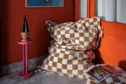 Original Slim Teddy Pouf teddy, marron, 155x120 cm