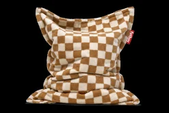 Original Slim Teddy Pouf teddy, marron, 155x120 cm