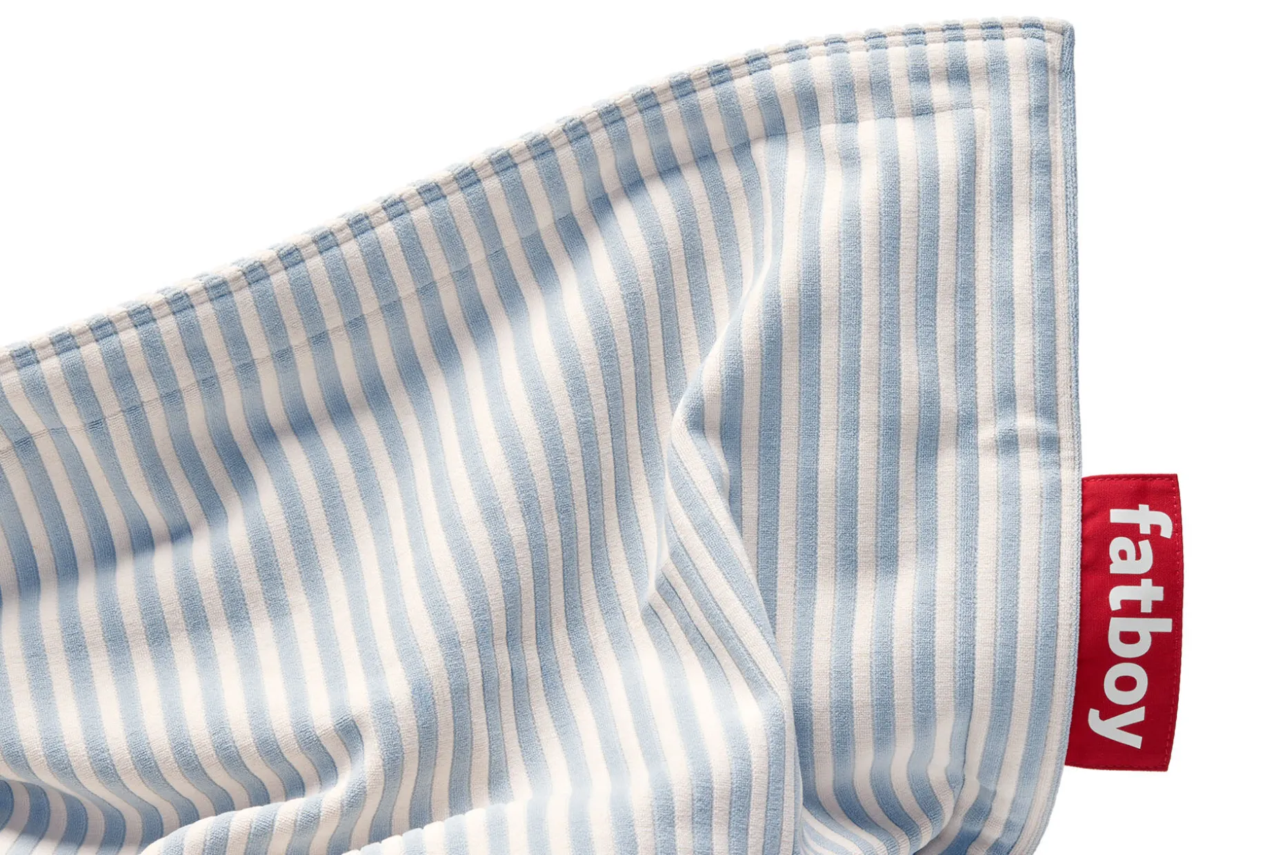 Original Slim Terry Pouf en éponge, bleu, 120x155 cm