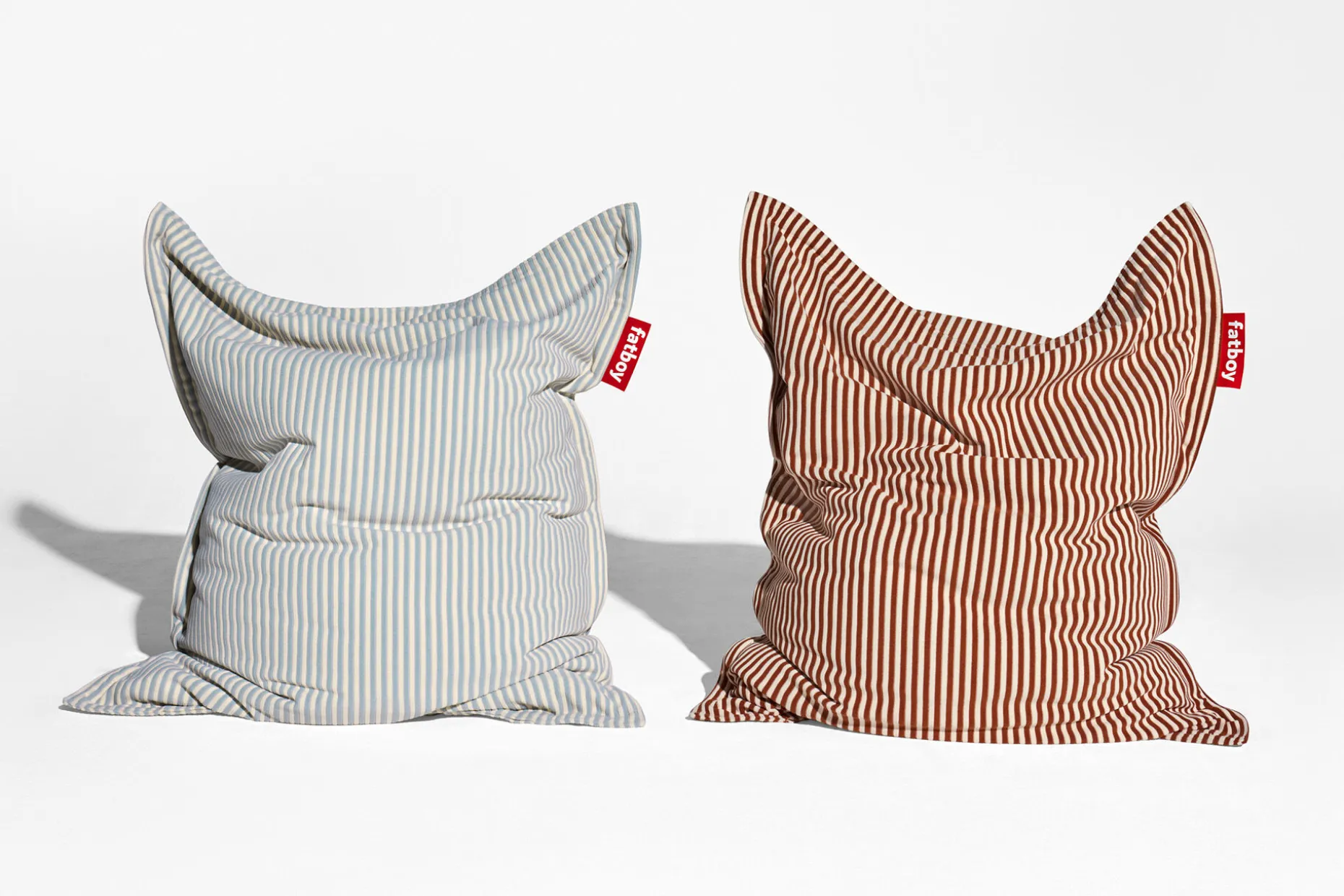 Original Slim Terry Pouf en éponge, bleu, 120x155 cm