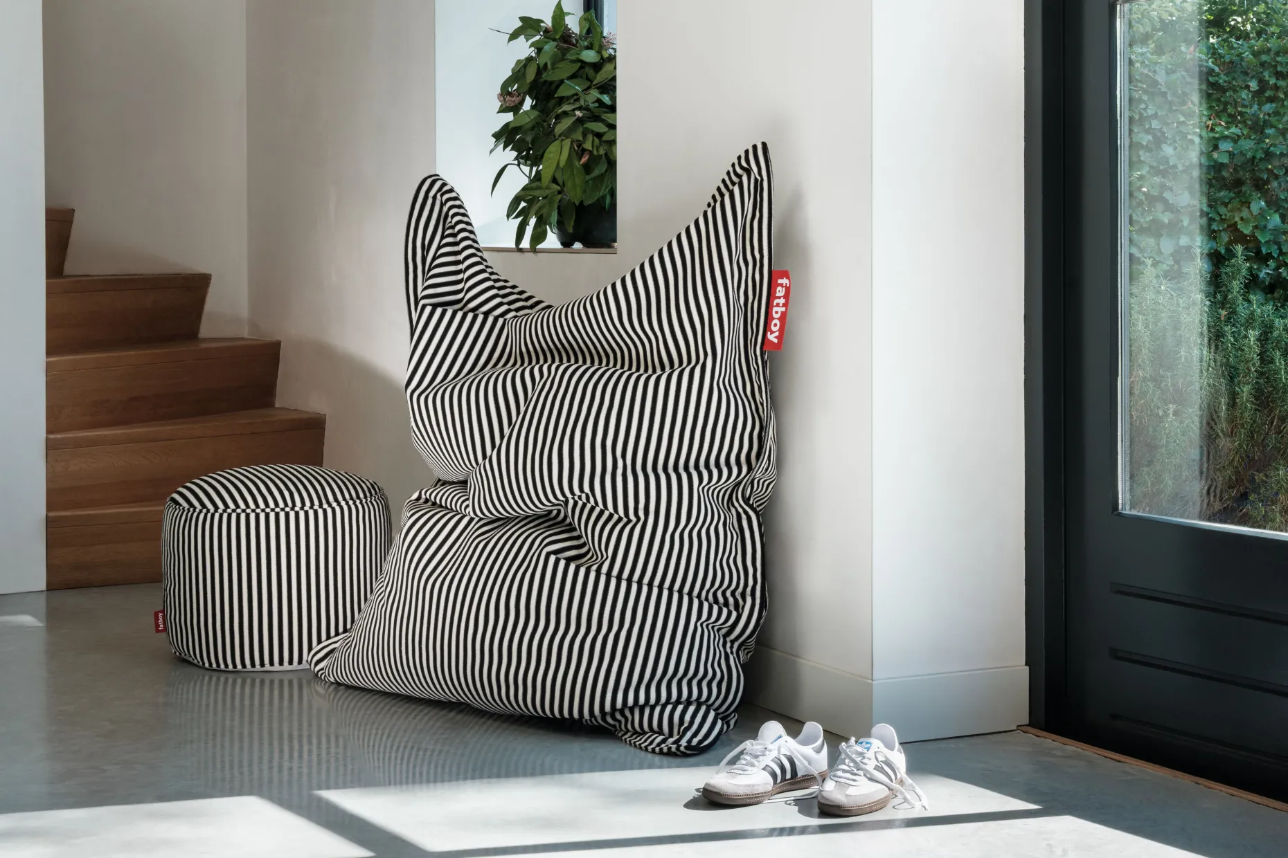 Original Slim Terry Pouf en éponge, beige, 120x155 cm