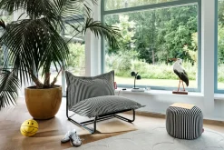 Original Slim Terry Pouf en éponge, beige, 120x155 cm